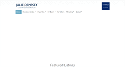 Desktop Screenshot of juliedempsey.ca